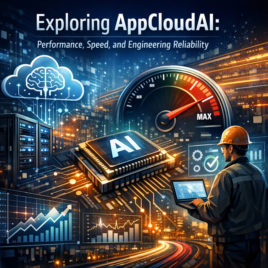 Graph showcasing AppCloudAI performance metrics in cloud computing environments.