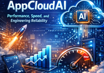 Graph illustrating the performance improvements of AppCloudAI in cloud computing environments.