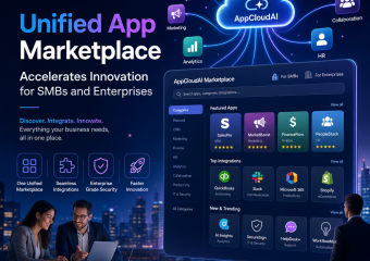 Illustration of AppCloudAI Unified App Marketplace Accelerates Innovation for SMBs and Enterprises