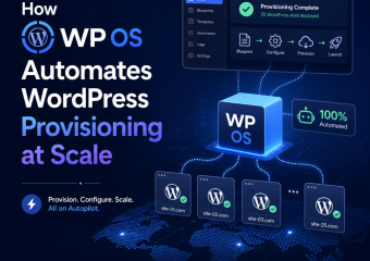 WordPress provisioning automation illustration for How WP OS Automates WordPress Provisioning at Scale